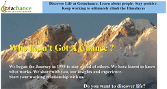 Desktop Screenshot of gotachance.com